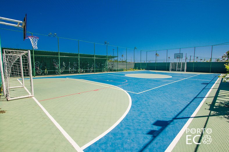 Apartamento Frente Piscina no Village em Porto de Galinhas