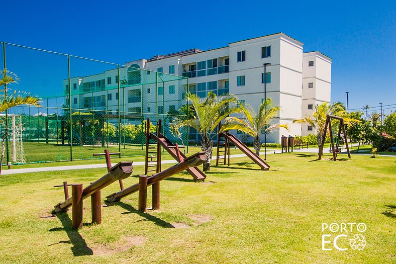 Apartamento Frente Piscina no Village em Porto de Galinhas