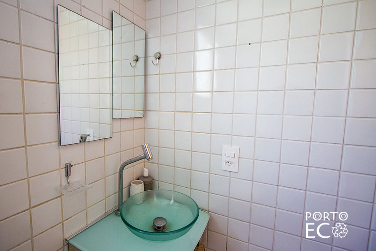 Apartamento Frente Piscina Térreo no Palm Village em Porto d