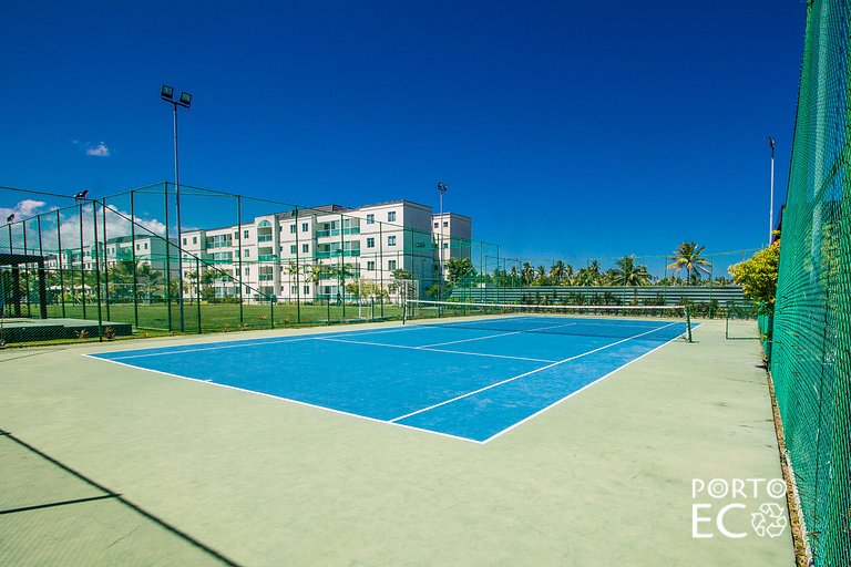 Apartamento Frente Piscina Térreo no Palm Village em Porto d