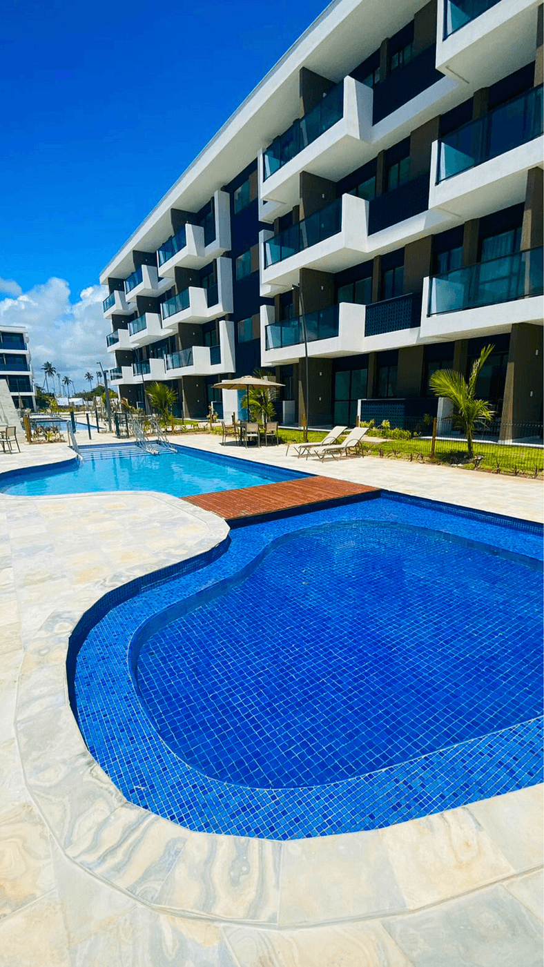 Apartamento no Muro Alto Clube em Porto de Galinhas - Eco51