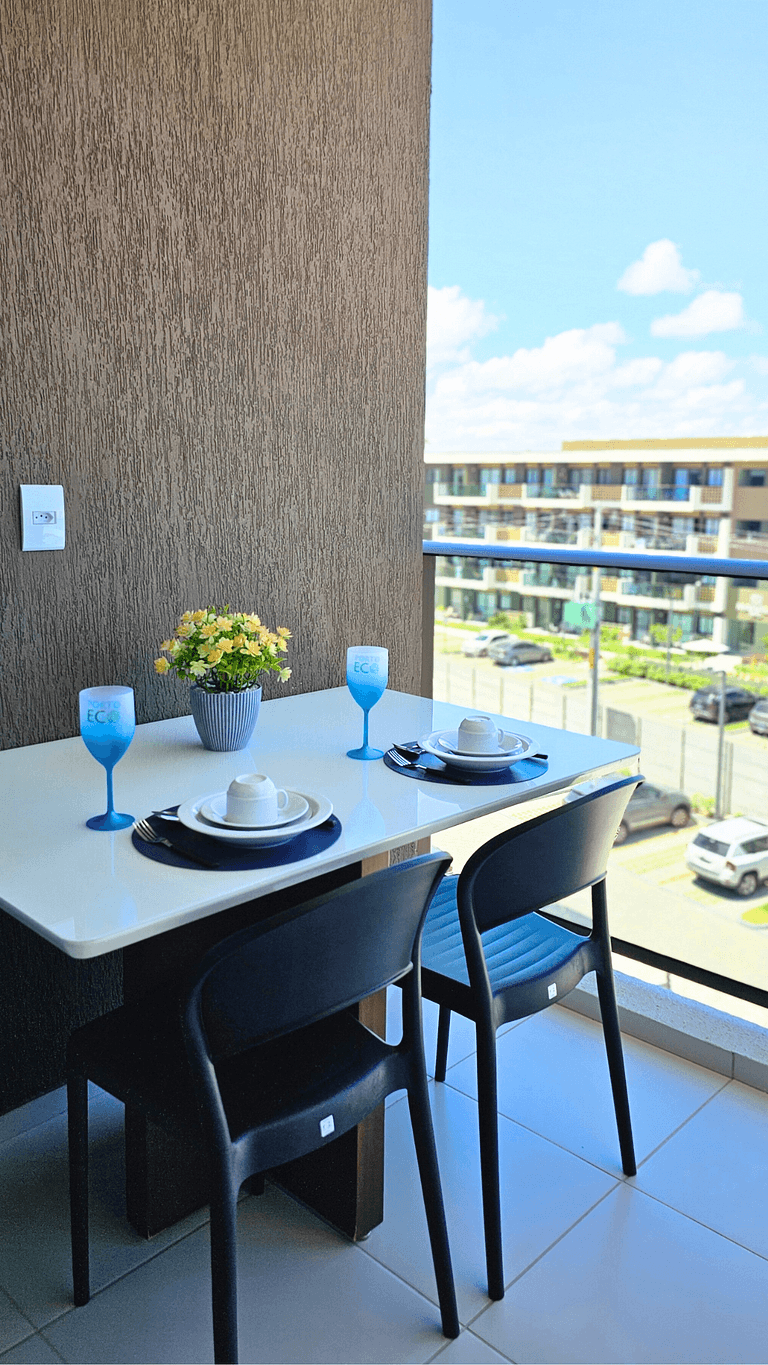 Apartamento no Muro Alto Clube em Porto de Galinhas - Eco51