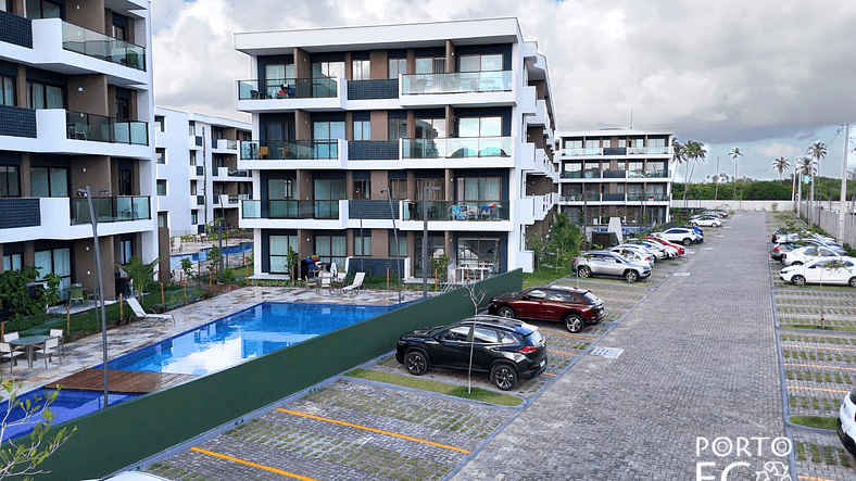 Apartamento no Muro Alto Clube em Porto de Galinhas - Eco51