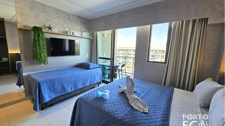 Apartamento no Muro Alto Clube em Porto de Galinhas - Eco51